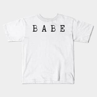 babe tee Kids T-Shirt